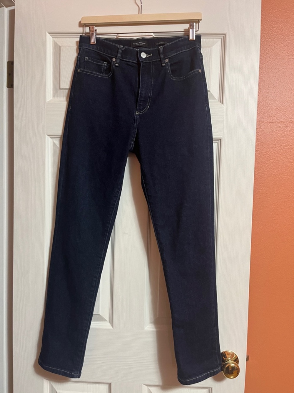 Banana Republic High Rise Straight 27L